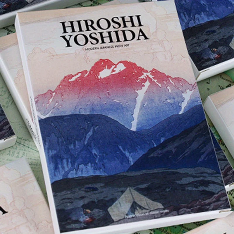 30 stücke, Hiroshi Yoshida Kunst postkarten, Klein unternehmen, Dankes karten, Geburtstags geschenk, Karten, ungewöhnliche Gegenstände, Geschenk karten Image