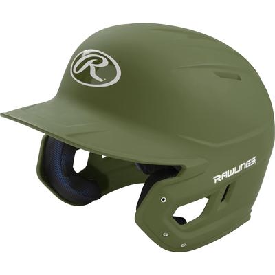 Rawlings Mach Junior Baseball Batting Helmet Matte Military Green