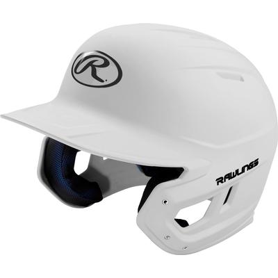 Rawlings Mach Senior Baseball Batting Helmet Matte White