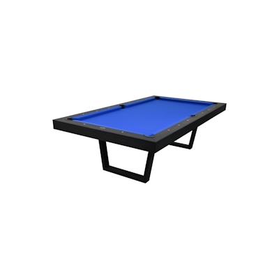 John West Pool Billardtisch Denver Dream 7ft Schwarz inkl. Abdeckplatte mit Schieferplatte