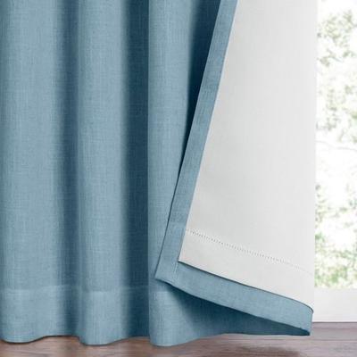 Medlin Curtain Panel, 52 x 108, Blue