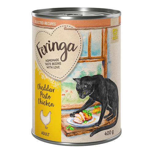 Feringa Selected Recipes 6 x 400 g - Cheddar Pesto Hühnchen