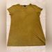 J. Crew Tops | Jcrew Gold Crewneck Short Sleeve Tee Medium | Color: Gold | Size: M