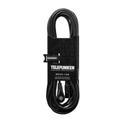 Telefunken SGMC-10R Stage Series Microphone Cable with Right-Angle Female XLR Connecto SGMC10R