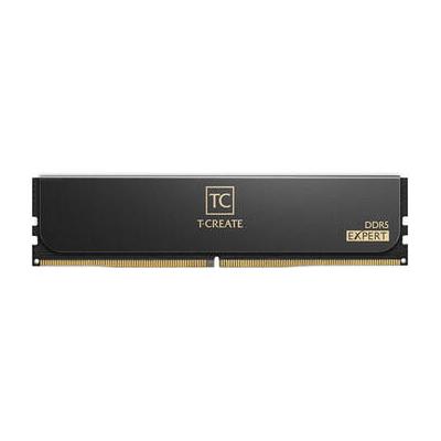 Team Group 32GB T-Create Expert DDR5 6000 MHz UDIMM Memory Kit (2 x 16GB, Black) CTCED532G6000HC30DC01