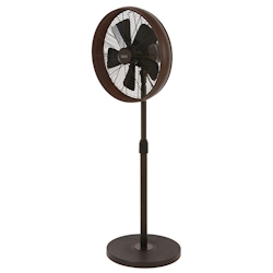 Lucci Standventilator Breeze Pedestal Bronze Schwarz