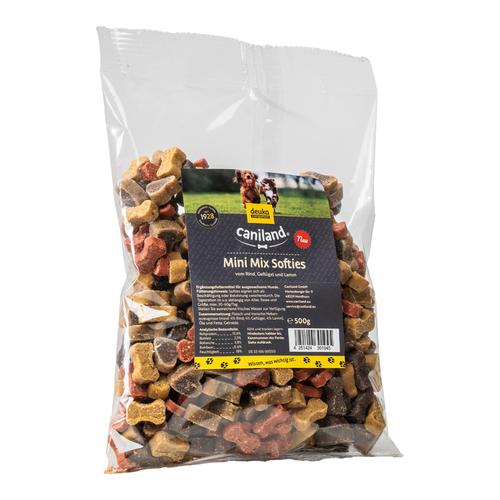 4x 500g Caniland Mini Mix Softies Hundesnacks