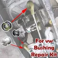 Kit di riparazione boccola cavo leva cambio manuale per VW Golf MK4 Polo Jetta Bora selettore cambio collegamento terminale manicotto in gomma clip