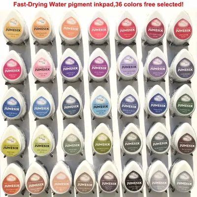 Ganze 36 farben Tear Drop Ink Pad Stempel Wohnkultur Säure Freies Inkpads scrapbooking