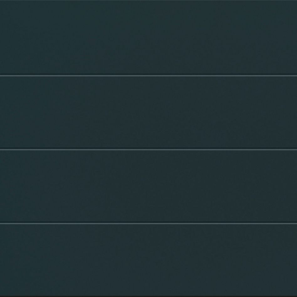 HÖRMANN Sektionaltor LPU42 mit Zarge L-Sicke anthrazit, slategrain, 2375x2125 mm,Zarge mit N-Beschlag Image