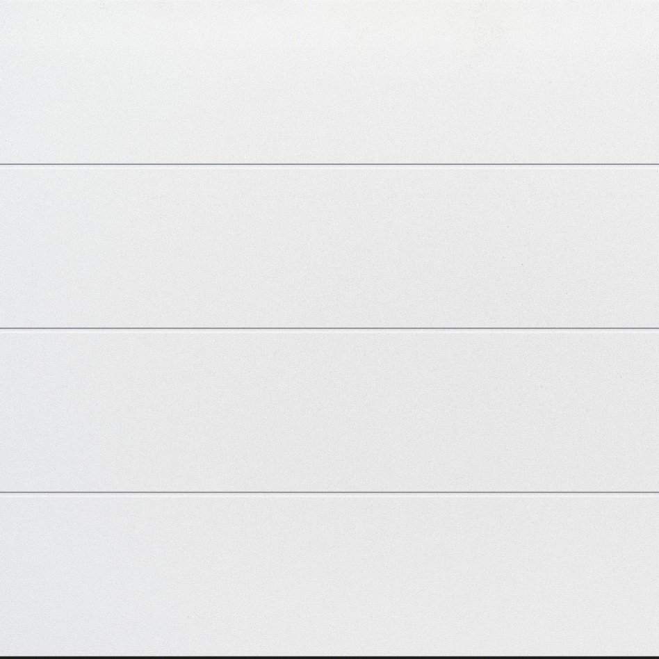 HÖRMANN Sektionaltor LPU42 mit Zarge L-Sicke verkehrsweiß, sandgrain, 2315x2205 mm,Zarge mit L-Beschlag Image