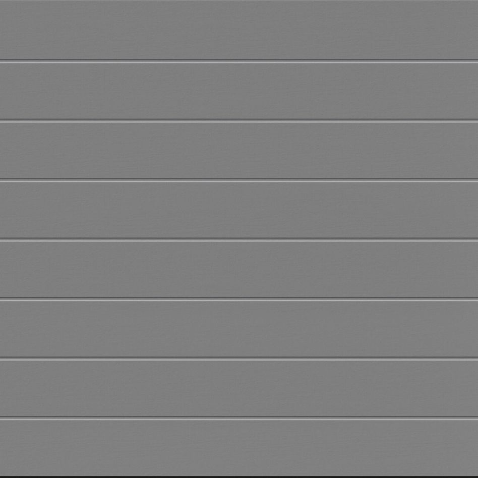 HÖRMANN Sektionaltor LPU42 mit Zarge M-Sicke graualuminium, Zarge mit L-Beschlag, 2375x2125 mm Image