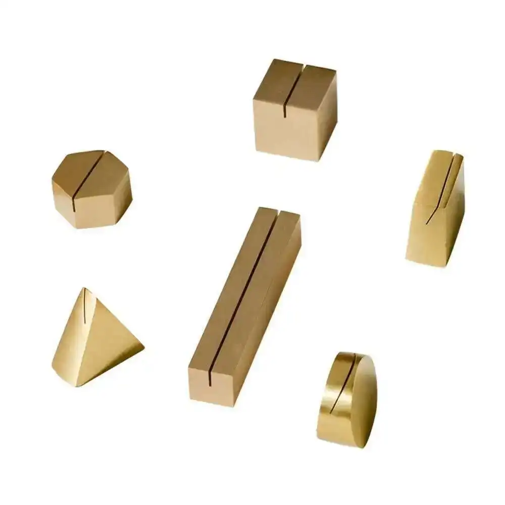 Ins Figuren Nordic Gold Hochzeit Party Rezeption Tisch Kartenhalter Ständer Nummer Name Tisch Menü Bild Foto Clip Kartenhalter Image