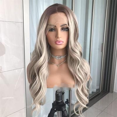 Remy Human Hair 13x6 Lace Front 13x4 Lace Front 4x4 Lace Front Wig Middle Part Free Part Brazilian Hair Straight Blonde Blonde Wig 180% Density with Baby Hair Natural Hairline Glueless With Bleached