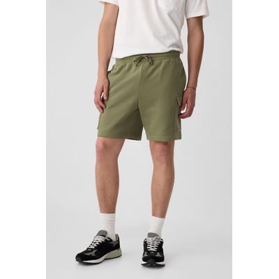 Gap Mens Green Sweat Cargo Shorts - Green