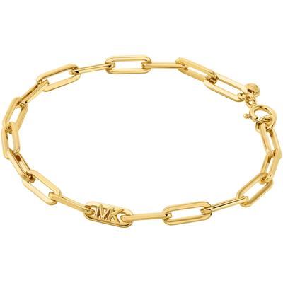 Armband MICHAEL KORS "Schmuck Geschenk Silber 925 Paperclip, MKC174400040, MKC174400710", gold (gelbgoldfarben), Armbänd