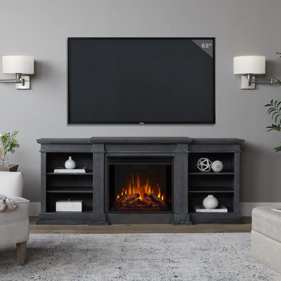 Fresno 72" Media Electric Fireplace by Real Flame