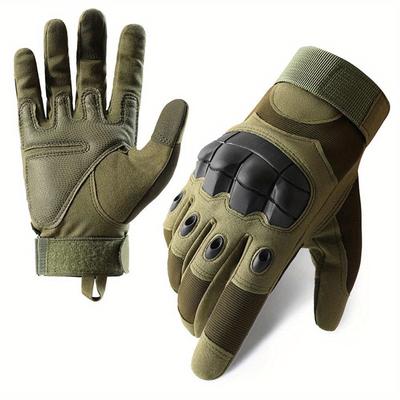 TEMU Motorcycle Gloves Full Finger Gloves Non-slip Motorcycle Outdoor Sport Motorcycle Equipment Motorbiker Racing Gloves