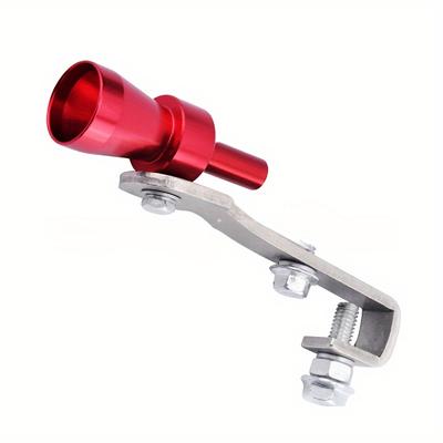 TEMU [trending] Red Whistle - Tailpipe Noise Enhancer For Cars, Trucks, Suvs, Motorcycles & Scooters