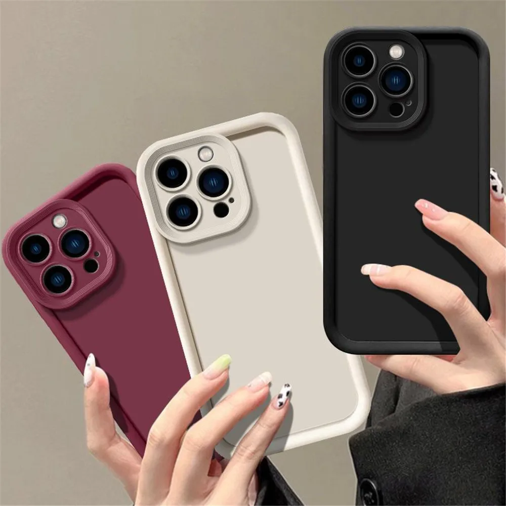 Custodia per telefono per Xiaomi Redmi Note 13 12 11 10 9 8 13 Pro Plus 10S 11S 12S 9S Cover morbida opaca in silicone Funda Redmi Note 13 Pro 5G
