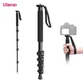 Ulanzi TB12 Monopiede treppiede in metallo per fotocamera DSLR Smartphone Monopiede Stabile e portatile Selfie Stick Trekking Pole Stick