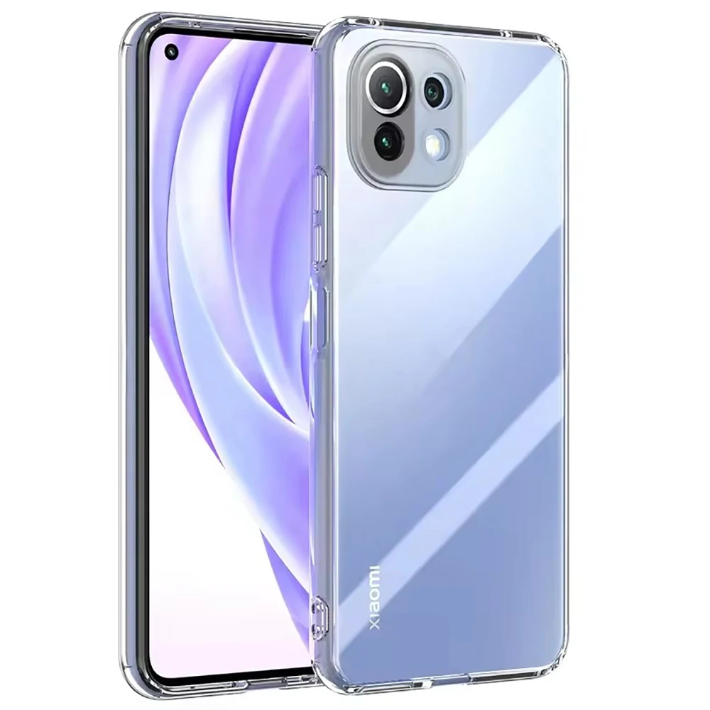 Custodia morbida in silicone trasparente ultra sottile per Xiaomi Mi 9 10 11 Pro 12 13 14 Ultra 12s 11T 11 Lite 10T 10s 9se Cover posteriore trasparente