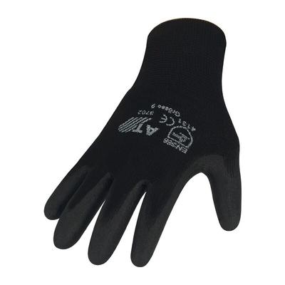 ASATEX 3702/8 Handschuhe Größe 8 schwarz EN 388 PSA-Kategorie II