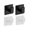 1-4pcs Strong Adhesive Wall Hook Sticker Hanging Coat Rack Clothes Hanger Shower Robe Hook Kitchen