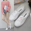 Frauen Weiße Schuhe Wohnungen Casual PU Leder Turnschuhe Mokassins Frauen Schuhe Müßiggänger Frauen