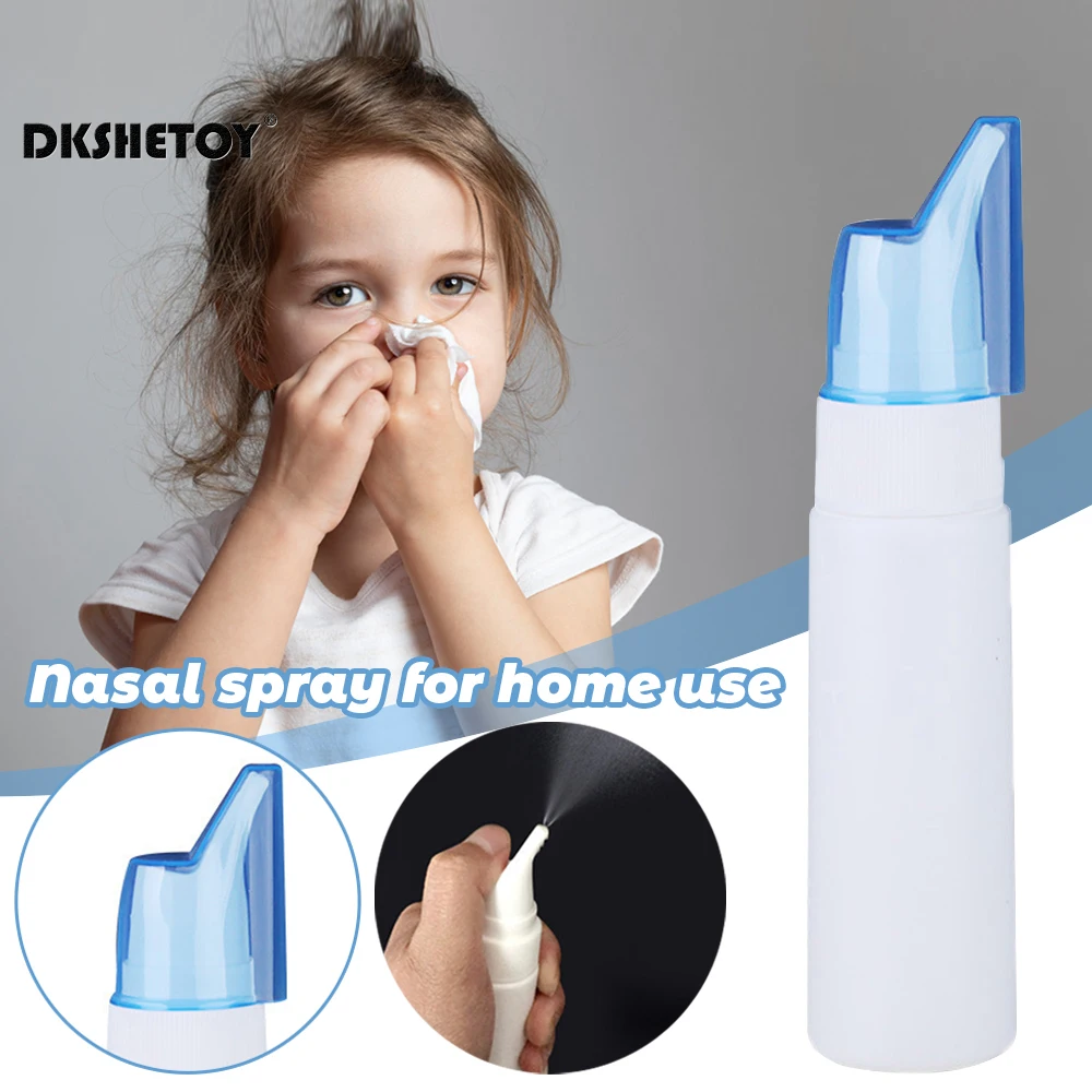 70 ml Nasenreiniger Säuglingsrhinitis Nasendusche Waschmaschine Sprühflaschen Zerstäuber Nasenspülreiniger Vermeiden Sie allergische Rhinitis Neti Image