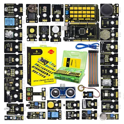Keyestudio 37 in 1 Box Sensor Kit V 2,0 Mega Controller Board Sensor Elektronische Kit Für Arduino Image