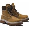 Schnürboots TIMBERLAND "ARBOR ROAD MID LACE UP WATERPROOF BOOT", Gr. 47,5, gelb (wheat), Leder, sportlich, Schuhe, Winterstiefel, Schnürstiefel, Winterschuhe, wasserdicht