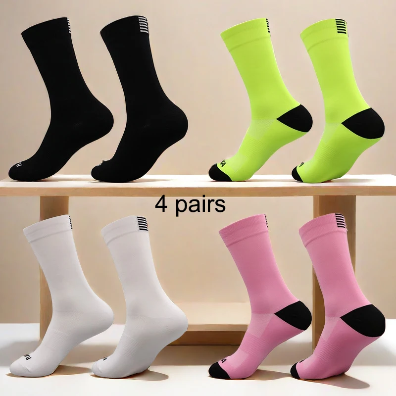 Chaussettes de Sport de marque professionnelle de haute qualité, respirantes, pour vélo de route, Sports de plein air, course, cyclisme, 2024