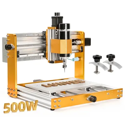 CNC Router Machine 3018Pro Ultra with 500W Spindle for Wood Metal Acrylic MDF Carving , 3 Axis