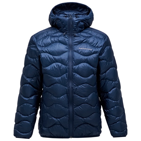 Peak Performance - Helium Down Hood Jacket - Daunenjacke Gr M blau