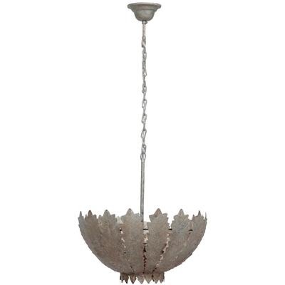 KAYOOM Hängeleuchte "Hängelampe Autumn Leaves Large", beige (champagner), Ø 77cm H: 31cm, Lampen, handgefertigt, modern