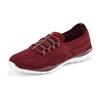 Sneaker LASCANA "Slipper, Halbschuh, leichtes Meshmaterial", Damen, Gr. 39, rot (bordeaux), Obermaterial: 100% Textilmaterial. Futter: 100% Textilmaterial. Decksohle: 100% Textilmaterial. Laufsohle: 100% Synthetik, unifarben, sportlich, Schuhe, zum...