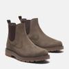Chelseaboots TIMBERLAND "BRITTON ROADMID CHELSEA BOOT", Herren, Gr. 43, braun (medium braun nubuck), Leder, sportlich, Schuhe, Stiefelette, Winterschuhe, Ankle Boots