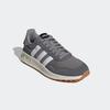 Sneaker ADIDAS SPORTSWEAR "RUN 84", Gr. 42, grau (ch solid grau, cloud weiß, matte silber), Textil, Leder, Synthetik, sportlich, Schuhe, inspiriert vom Design des adidas LA Trainer
