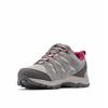 Wanderschuh COLUMBIA "REDMOND™ III WATERPROOF", Gr. 41, rot (ti titanium, rot onion), Synthetik, sportlich, Schuhe, Wasserdicht