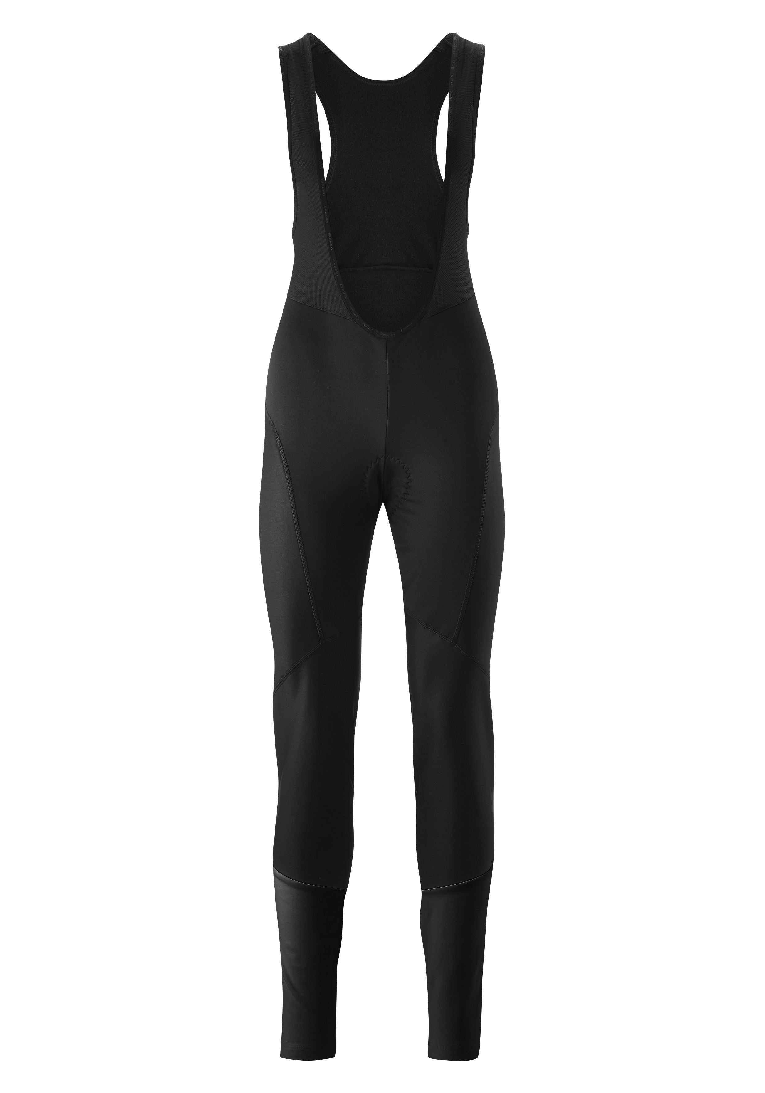 Fahrradhose GONSO "Essential Bib Tight Softshell W", Damen, Gr. 40, Normalgrößen, schwarz, 100% Polyester, Hosen, Damen Radhose mit Trägern und Sitzpolster Image
