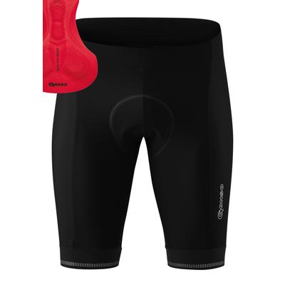 Fahrradhose GONSO "SITIVO M", Herren, Gr. 4XL, Normalgrößen, rot, 65% Polyamid (Recycelt), 35% Elasthan, Hosen, Herren Radhose mit innovativem Sitzpolsterkonzept Image