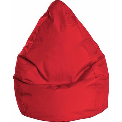Sitzsack SITTING POINT "BRAVAL L", rot (tomate), B:70cm H:90cm T:70cm, Polyester, Polystyrol, Sitzsäcke Image