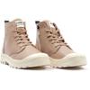 Schnürboots PALLADIUM "PAMPA HI RE-VEGAN LTH", Gr. 44, braun (tan), Synthetik, sportlich, Schuhe