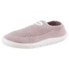 Barfußschuh LEGUANO "LEGUANITO SCIO", Kinder, Gr. 27, rosa (altrosa), Textil, glänzend, sportlich, Schuhe, Slipper, Freizeitschuh, Bequemschuh verstärkt das taktile Empfinden