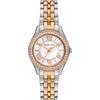 Quarzuhr MICHAEL KORS "MINI HARLOWE", gold (silberfarben, roségoldfarben, goldfarben), Armbanduhren, Damen, Armbanduhr, Damenuhr, Edelstahlarmband, analog