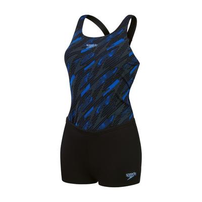 Speedo - Women's Hyperboom Tankini - Tankini Gr 38 schwarz/blau