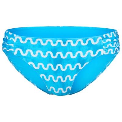 Seafolly - Women's Soundwave Ruched Side Retro Pant - Bikini-Bottom Gr 36 blau Image