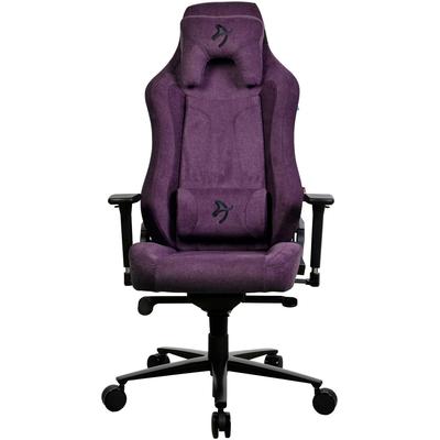 AROZZI Gaming-Stuhl "Vernazza Soft Fabric", lila (lila, schwarz), Stoff, Metall, Stühle Image
