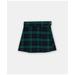 Brooks Brothers Girls Cotton Black Watch Tartan Pleated Skirt | Navy/Green | Size 12